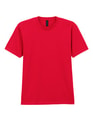 Heren T-shirt Gildan Softstyle 65000 Rood